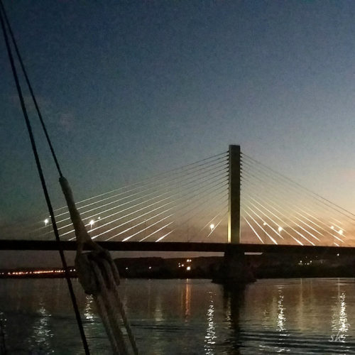 Aswan Bridge Nile River Cruise Dahabiya