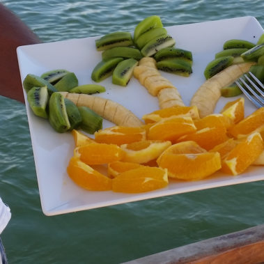 Dahabiya Nile Cruise Amazing Food - Fruit Platter
