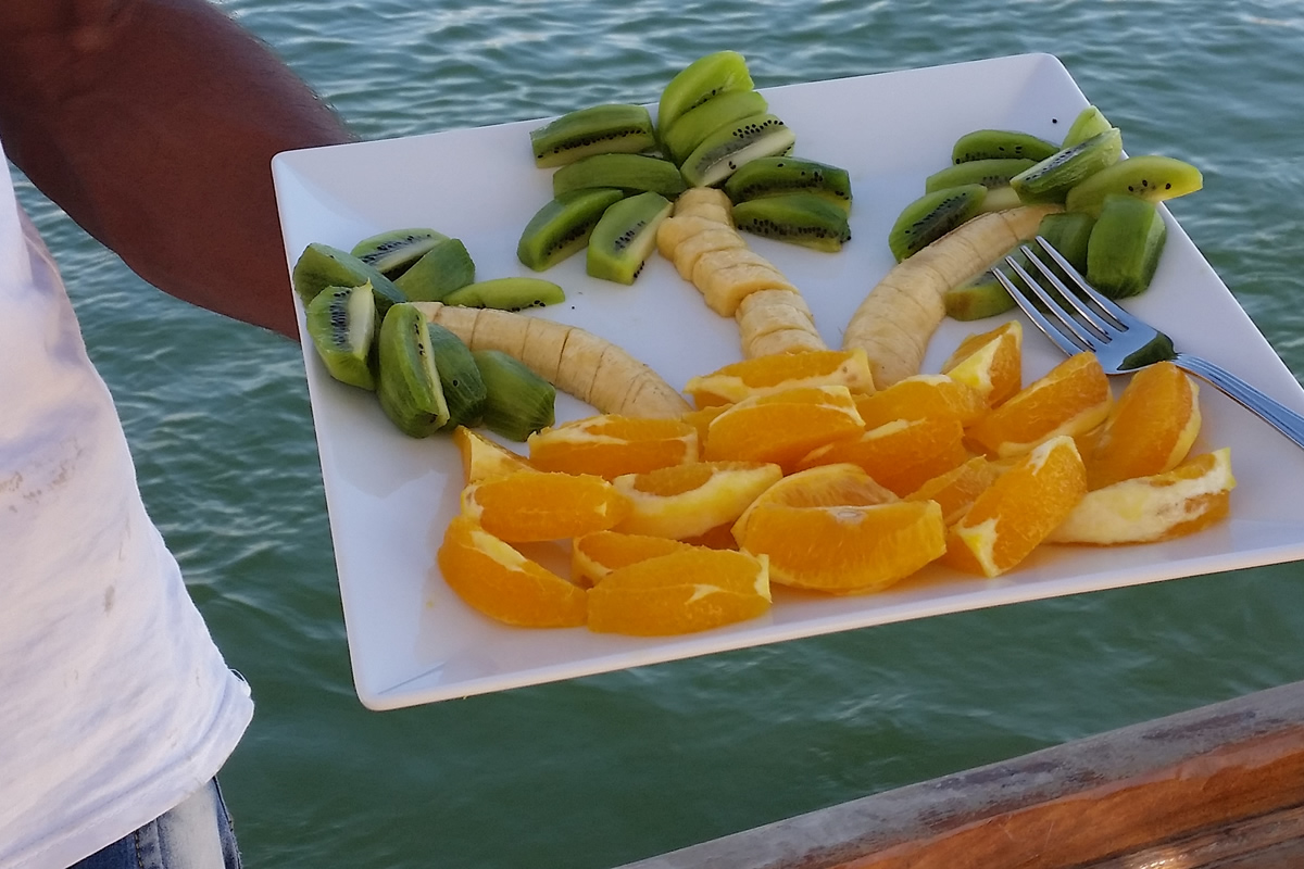 Dahabiya Nile Cruise Amazing Food - Fruit Platter