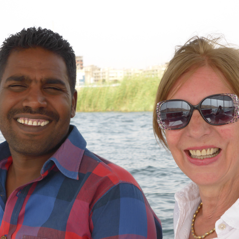 Sail The Nile with us - Johanna and Mohammed
