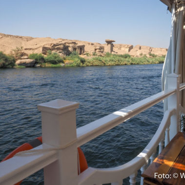 Dahabiya Luxury Nile Cruise Deck Amazing View