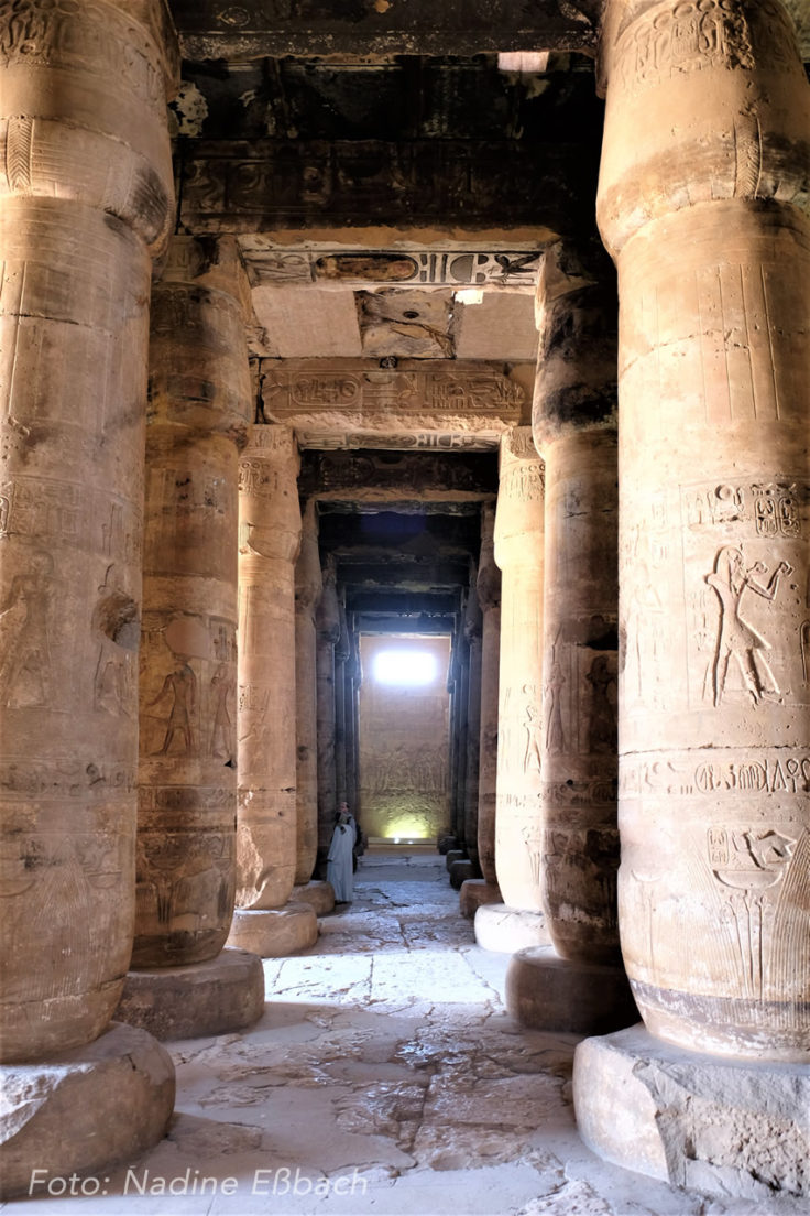Abydos - one of many sights along our dahabiya Nile cruise to El Minya