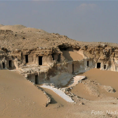 Explore Zawjet-el-Meitin on our dahabiya Nile cruise to El Minya