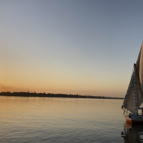 Nile Cruise Sunset Felucca