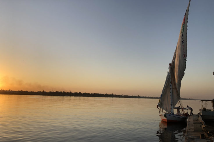 Nile Cruise Sunset Felucca