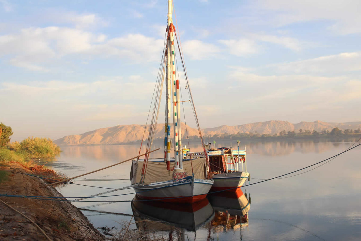 Nile Cruise on Felucca A NEW LIFE