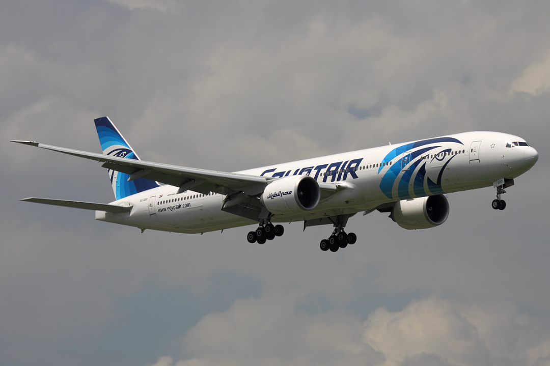 img02 Image: EgyptAir Boeing 777-300ER SU-GDO BKK 2012-6-14.png by Sergey Kustov, licensed under CC BY-SA 3.0, via Wikimedia Commons.