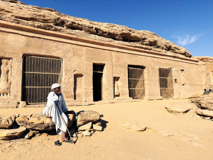 Dahabiya Nilkreuzfahrt Steinbruch Gebel-el-Silsila, Ägypten