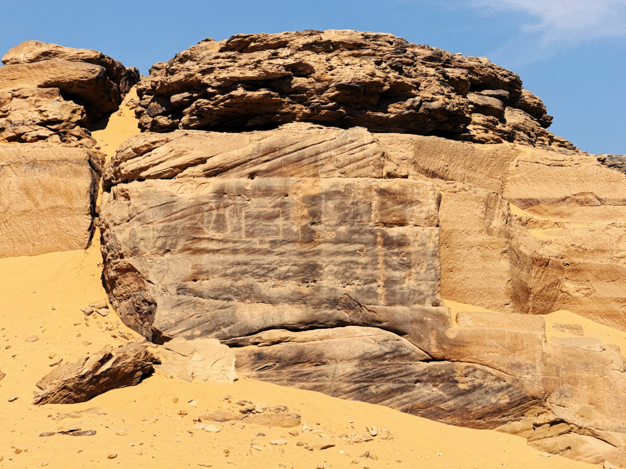 Steinbruch Gebel-el-Silsila, Ägypten