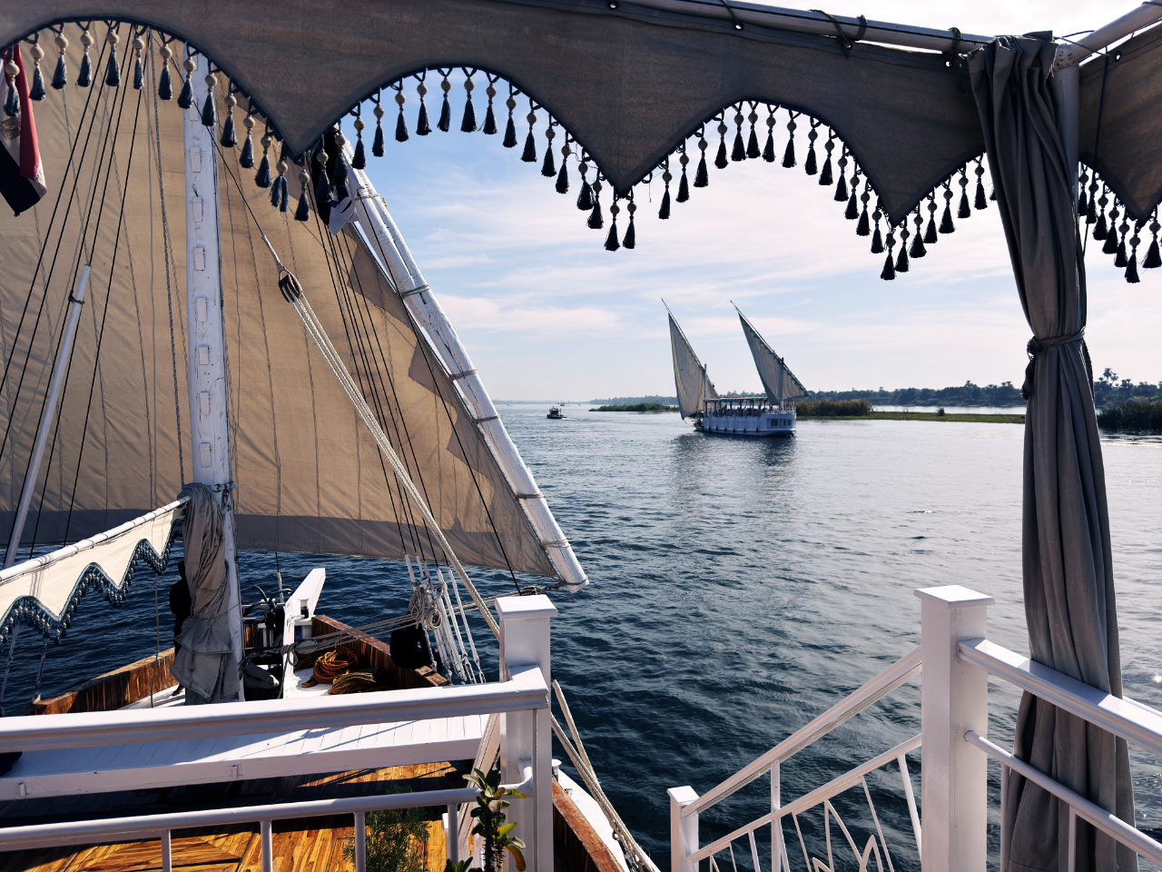 Dahabiya auf dem Nil - Copyright Willy Leitgeb