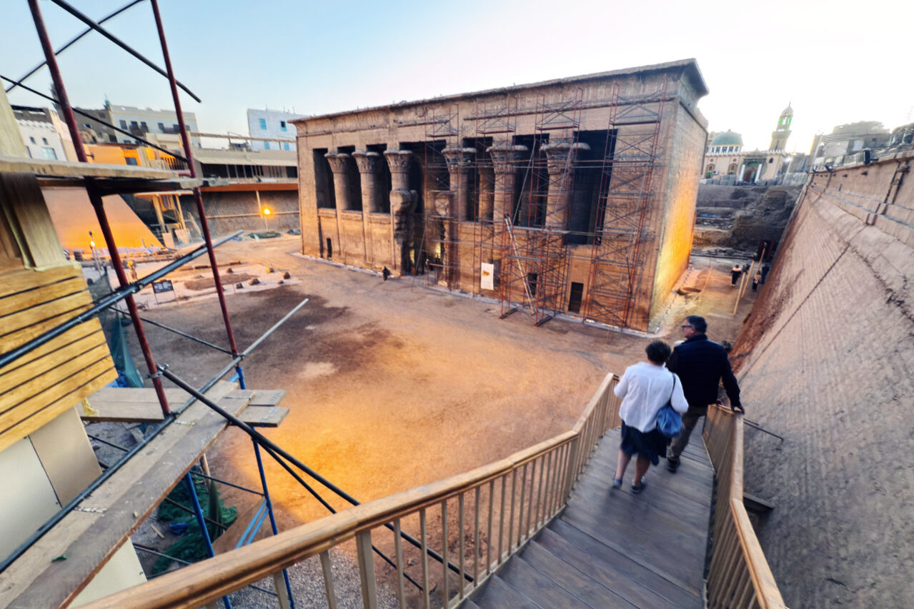 Dahabiya on the Nile – Copyright Willy Leitgeb Esna Temple