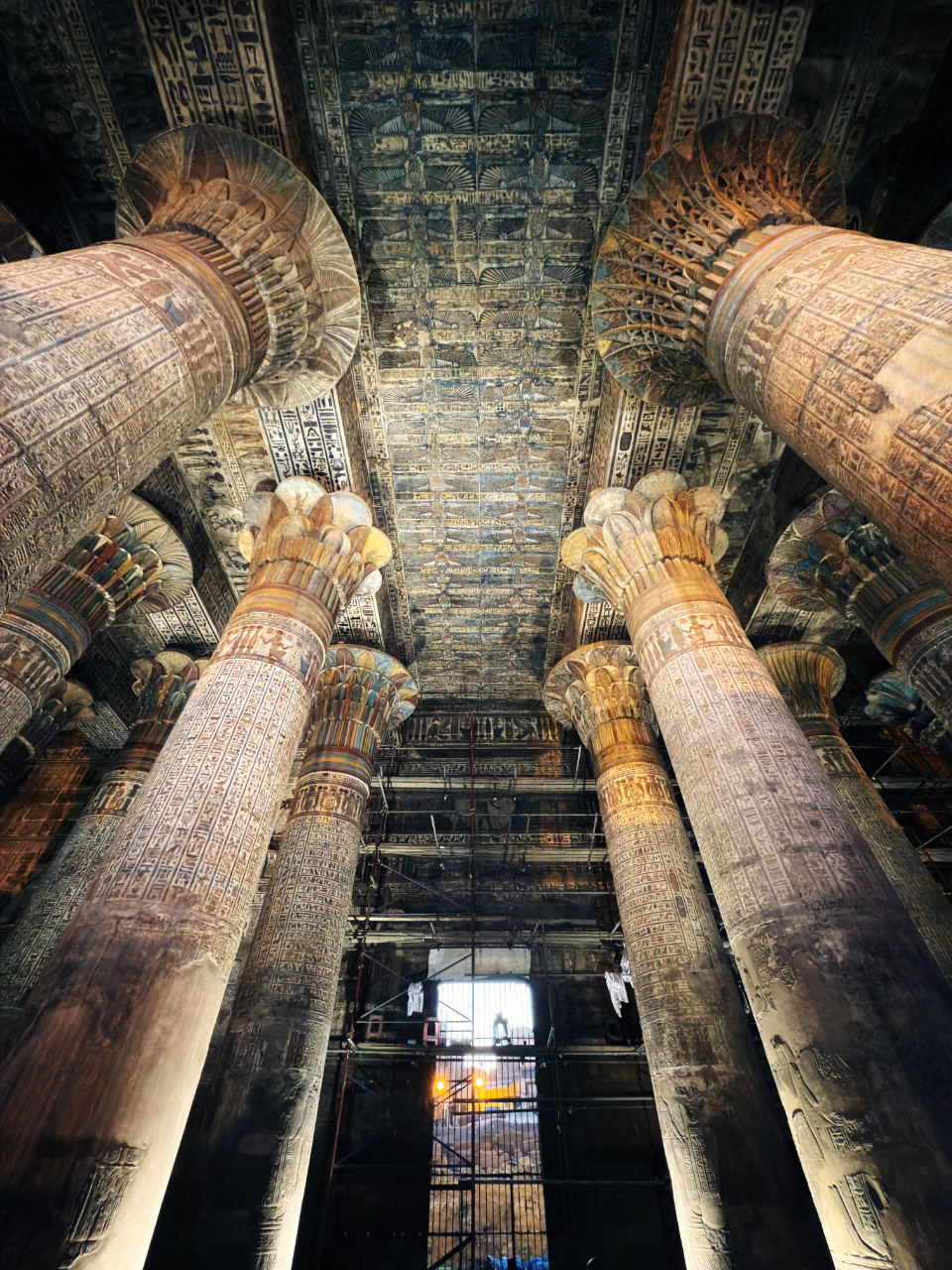 Dahabiya on the Nile - Copyright Willy Leitgeb Esna Temple